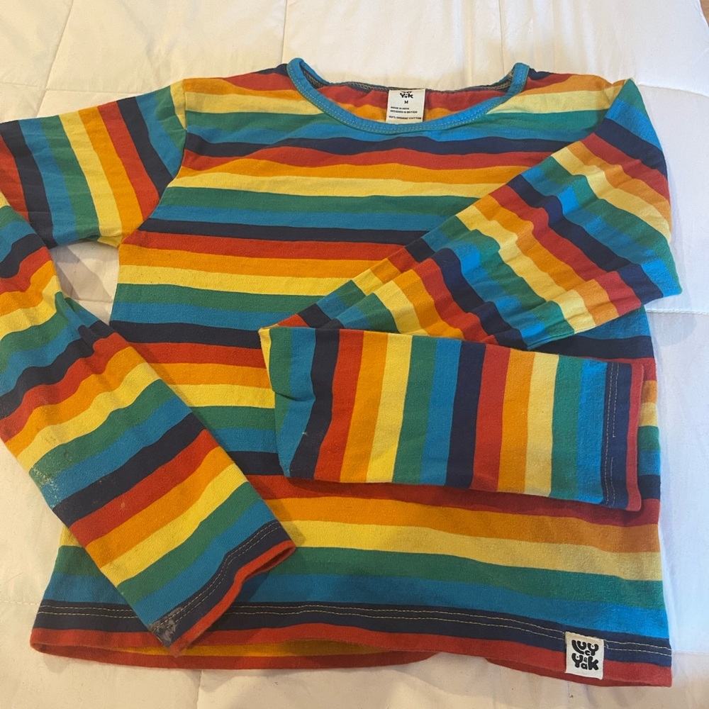Lucy & yak long sleeve crop top